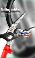 Alicates Aislados LAOA VDE 8 Pulgadas Nariz Curva Resistencia a Alta Tensión 1000V Cortador De Alambre Y Cable Herramienta Eléctrica - details 9