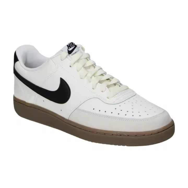 Zapatillas Nike Court Vision Lo Blanco Vela Negro  Fq8075-133 - 1