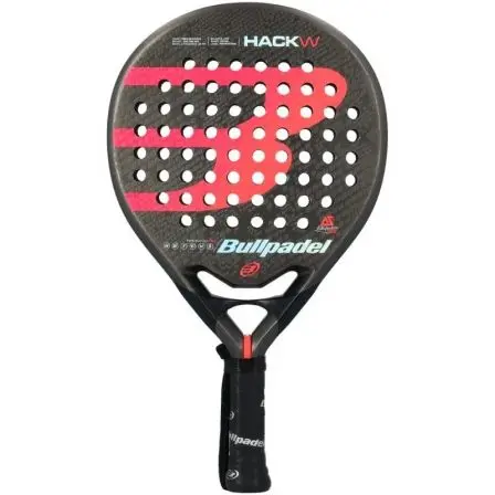 Pala de Padel Bullpadel Hack W 2019 (Ale Salazar)/ Roja y Negra - 1