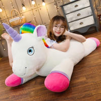 Muñeco De Peluche Unicornio Arcoíris Tamaño Gigante Suave Y Suave Regalo De Navidad Para Niños Y Niñas Animal De Peluche Unicornio De Algodón PP - details 3