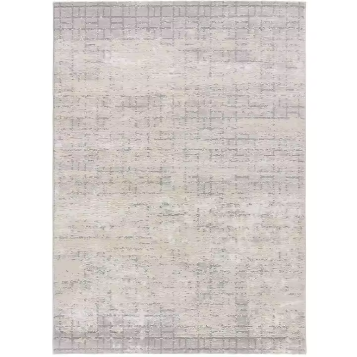 ATTICGO Alfombra de Interior Estilo Geométrico en Crema - HL-VINTAGE 12511 | 80X150, 160X230, 200X300 cm - 1