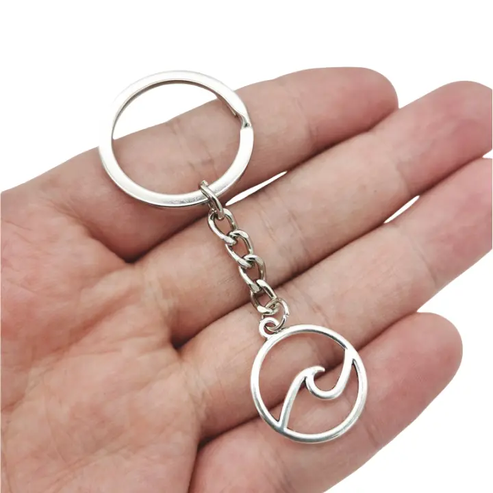 Llavero Ondas De La Marina Encantador Porta Llaves De Zinc Aleación Joyería De Playa Regalos Para Mujer Accesorio De Moda - 1