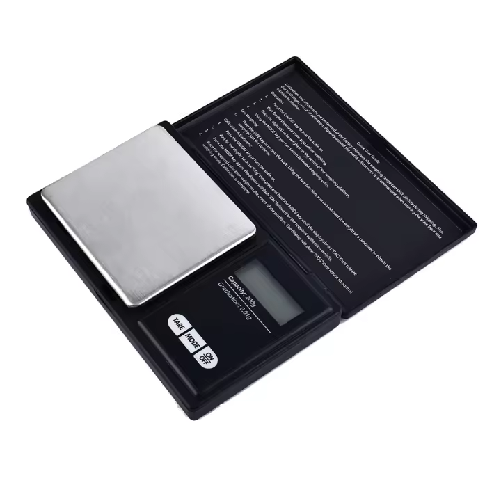 Báscula Digital Portátil De 200g Con Precisión De 0.01g Para Joyas Y Metales Oro Y Plata Escala De Medición Metálica Sin Batería - 1