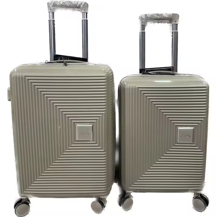 Juego de Maletas de 2piezas Viaje de Alta Capacidad, Material POLIPROPILENO, Rígida con Ruedas Giratorias 360º y Cerradura de Combinación Numérica - 1