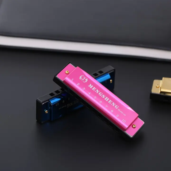 Harmonica Diatónica De 10 Agujeros En Clave De C Para Principiantes Y Niños Con Estuche Regalo Ideal Para Aprender a Tocar - 1