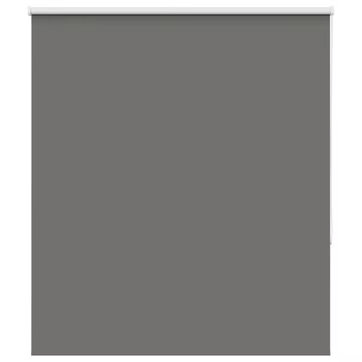 vidaXL Estor Enrollable Opaco gris 140x175 cm Tela Ancho 136,6 cm - 1