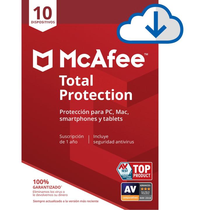 McAfee Total Protection 10 Dispositivos