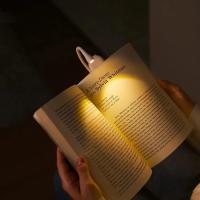 Luz De Libro LED Mini 3 Colores Protección Ocular Ajustable Con Clip 360° Giratorio Lámpara De Estudio Recargable Para Viajes Y Lectura En La Habitación - details 10