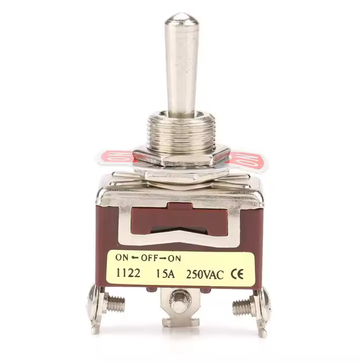 Cambiar a; Rocker ON OFF on, interruptor basculante a; 3 posiciones de larga vida fácil de usar, para el aparato electrodoméstico de control industrial automotriz - 1