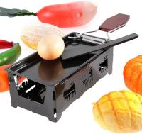 Mini bandeja antiadherente para hornear Raclette, portátil para hacer queso para el hogar - details 3