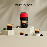Krups Nespresso XN9205ECO VERTUO POP, Cafetera de cápsulas, máquina de café expreso, 4 tamaños tazas, color Spicy red - details 2