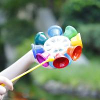 Campana De Mano Orff De 8 Notas Con Reloj Y Palillo De Impacto Instrumento De Percusión Educativo Para Niños Juguetes Coloridos - details 0