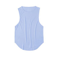 Camiseta Deportiva Sin Mangas Para Hombres Secado Rápido Transpirable Para Correr Entrenamiento Maratón Fitness Vest Top - details 9