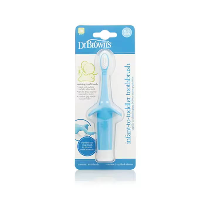 DR. BROWN'S Cepillo de Dientes Natural Flow Azul ✅ Entrega 24/72h - 1