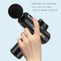 Masajeador Eléctrico Profesional De Fascia Mute Mini Para Relajación Muscular Y Cuello Potente Y Silencioso Herramienta De Masaje - details 7