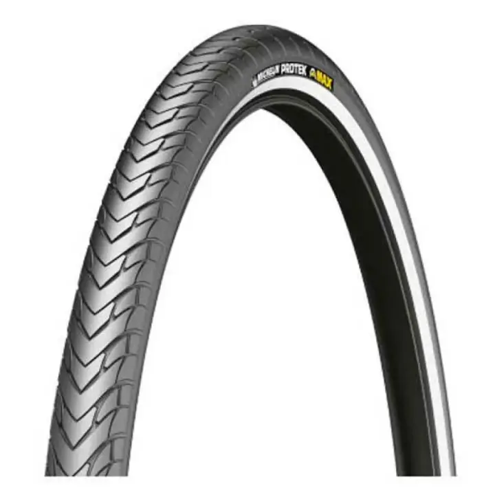 Michelin Cubierta Rígida Urbana Protek Max Reflective Flank 26´´ X 1.85 - 1