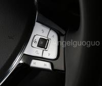 Cubierta De Botones Para Volante De Coche Para VW Volkswagen GOLF 7 MK7 Passat B8 Tiguan L Pegatina De Decoración Interior ABS - details 10