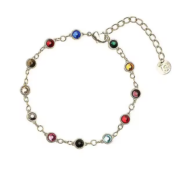 Pulsera Taylor Swift de Oro con Piedras Preciadas - 1