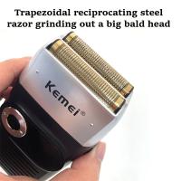 Kemei 2026 Kit De Repuesto Profesional Cuchillas De Pelacabello Y Cortador Adecuado Para Cepillos Eléctricos Cabeza De Corte - details 1