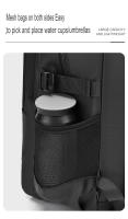 Mochila Ligera Para Hombre Con Gran Capacidad Para Viajes De Negocios Y Transporte Diario. Estilo Moderno Y Atractivo. Impermeable. Con Compartimento Para Computadora. - details 18
