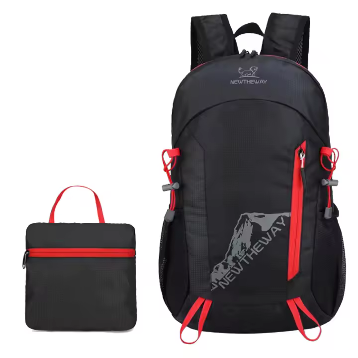 Mochila Ligera Plegable Y Portátil Impermeable Multifuncional De Gran Capacidad Para Camping Y Senderismo Material De Poliéster Unisex - 1