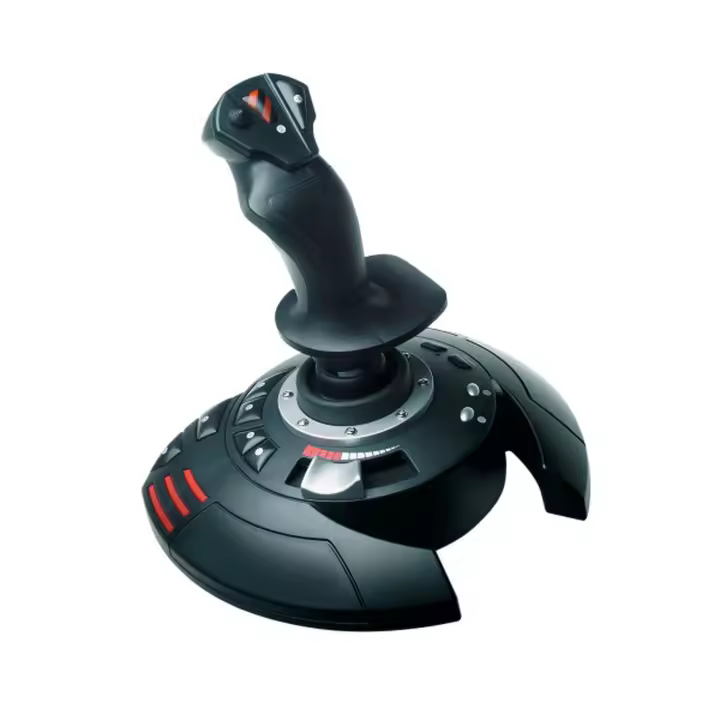 Thrustmaster T.Flight Stick X Negro, Rojo, Plata USB Palanca de mando Analógico PC, Playstation 3 - 1