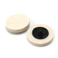 11pcs Disco De Tela Comprimida De Lana Para Pulido Y Lustrado 1"2"3" Con Rosca 1/4" Accesorios Para Herramientas De Madera Dremel - details 10