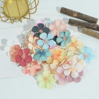 50Pcs Pétalos De Cerezo Artificiales De Seda Para Decoración De Casamiento Fiesta Hogar DIY Scrapbook Tarjeta Artesanía - details 0