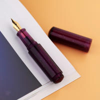 Nuevo Moonman Segunda Generación Wancai Pluma De Fuente Transparente Estrellado Mini Bolígrafo De Billetera Para Escritura Color Marrón Macaron Maillard - details 6