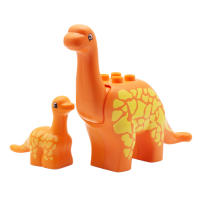 Bloques De Construcción Grandes Animales Y Dinosaurios Conjunto De Zoológico Compatible Con Bloques Duplo Juguetes Para Niños Regalo - details 5