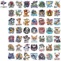 50PCS Pegatinas De Animales Coloridos Para Decoración Personalizada De Equipaje Y Skateboarding Diseño Retro De Graffiti - details 5