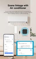 Sensor De Temperatura Y Humedad WiFi Tuya Con Probing Externo Para Hogar Inteligente Monitorización Por App Para Plantas Acuario Vinatería - details 8