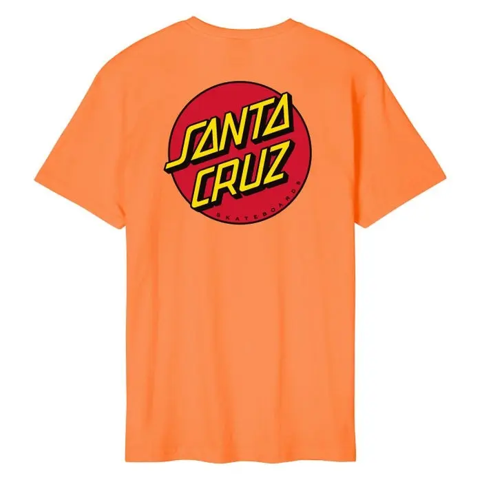 Camiseta Santa Cruz Classic Dot Washed Apricot - 1