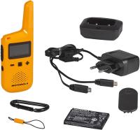 Motorola T72 Amarillo Talk About – Aparatos de Radio (2 Unidades, PMR446, IP54, Alcance 8 km, hasta 24 Horas de duración) - details 1