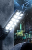 Lámpara Solar LED Super Potente 600000LM Para Exteriores Con Sensor De Movimiento 3 Modos Impermeable Luz De Jardín Con Control Remoto Y Sensor De Movimiento - details 13