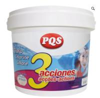 Cloro 3 acciones grano PQS, desinfectante, alguicida y floculante, producto completo de disolución lenta. 5kg - details 0