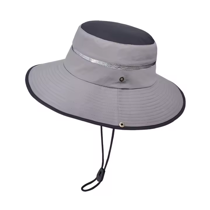 Sombrero De Pescador Xinbaoguan 100% Poliéster Para Hombre Y Mujer Con Amplia Sombrilla Protector Solar De Secado Rápido Colorido Para El Verano - 1