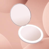 Espejo de maquillaje LED portátil recargable con Luz - details 2