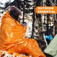 Bolsa De Dormir Emergencia Impermeable Calor Térmico Manta De Sobrevivencia Ligera Para Camping Y Senderismo - details 1