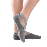 Calcetines De Pilates Para Mujer De Alta Calidad Antideslizantes Transpirables De Algodón Para Yoga Fitness Ballet Y Danza - details 6