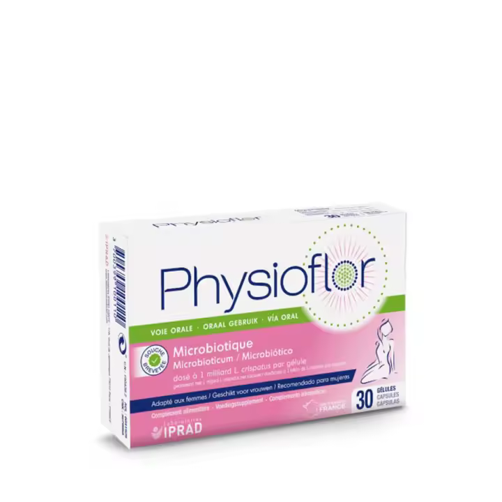 Physioflor microbiótico 30 cápsulas - 1