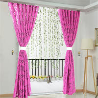 Cortinas De Tulle Sombreadas Con Vinateras Para Decoración De Sala De Estar Y Cocina Modernas Cortinas De Voile Organza Transparentes Para Ventanas Estilo Europeo Y Americano - details 39