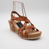 Virucci - Sandalias Tacón Casual de Mujer Cómodas Modernas 855 disponible en Beige, Blanco, Cuero, Negro - details 2
