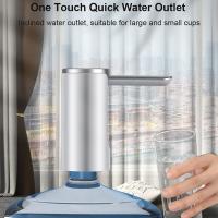 Bomba De Agua Eléctrica Para Botella Recargable Con Pantalla LED Y Dispensador Automático Plegable Para Escritorio Bomba De Agua Con Botón Táctil Y 3 Configuraciones De Cantidad - details 0