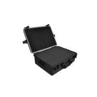 vidaXL Maletín rígido de transporte negro con espuma 35 litros - details 0
