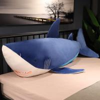 Juguete De Peluche Tiburón Gigante 60-130cm Almohada De Animal De Mar Regalo De Cumpleaños Para Niños Y Bebés Material Coton PP - details 3
