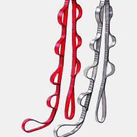 Cuerda De Aro De Margarita 1pc Para Escalada Y Yoga Ajustable Y Antigravedad Para Colgar Y Estirar Cinturón De Extensión De Ropa De Nieve - details 4