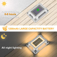 1PC Luz Solar De Piso Rectangular Con 16 LEDs Super Brillantes IP65 Impermeable Para Marcadores De Acceso Y Luz De Escalera Solar Luz De Piso De Pared - details 3
