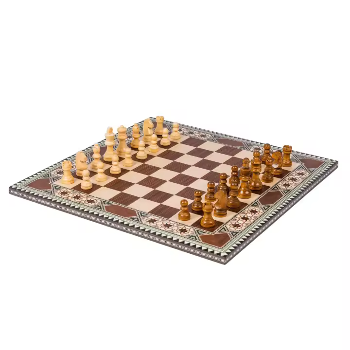 Juego de Ajedrez de taracea granadina - 1