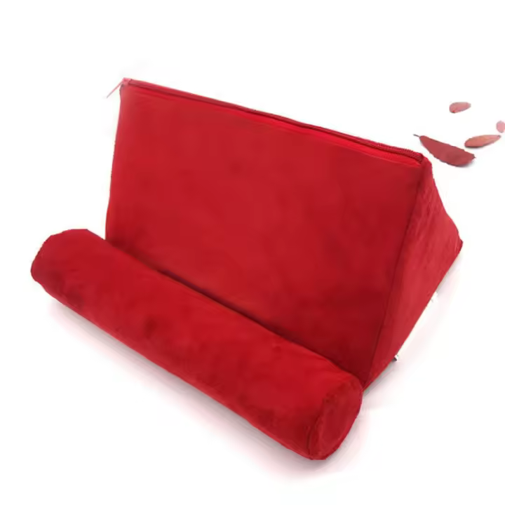 Almohada Soporte De Tableta Para IPAD De Microfibra Suave Mini Soporte De Tela Para Leer En Sofá Estilo Rectangular Para Adultos - 1